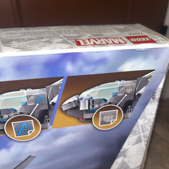 LEGO Marvel The Avengers Quinjet - 76248 - 795 Pcs - New - Picture 7 of 8